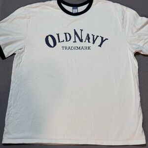 Old Navy Men's White T-Shirt Sz xl